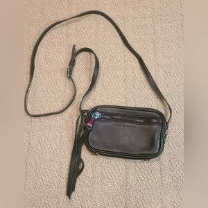 Aimee Kestenberg Black Leather Bag